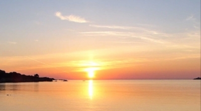 Bild Sonnenaufgang am Meer- -Cala Jami