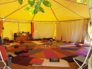Am Meditationsplatz auf Cala Jami finden seit 2005 Retreats, Seminare und zahllose Meditations-Sessions statt.